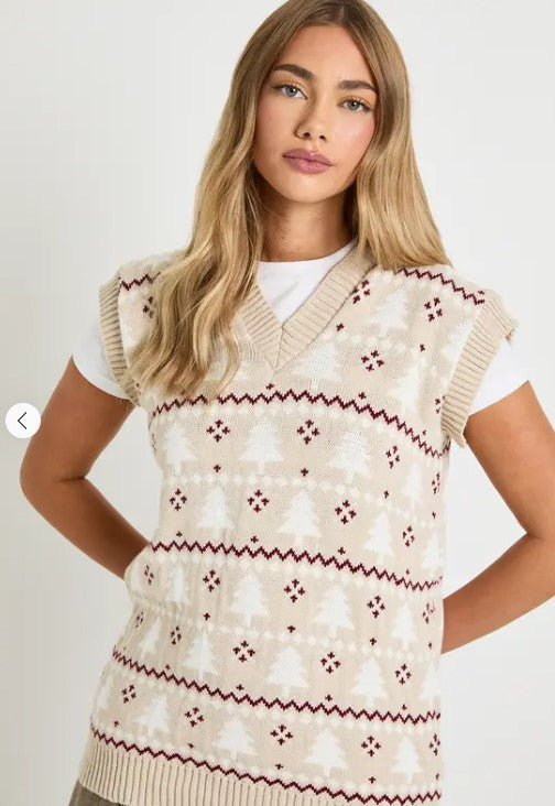 Eliana Paris Knitted Christmas Tree Cardigan ✅