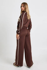 Side Stripe Straight Leg Jogger