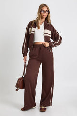 Side Stripe Straight Leg Jogger