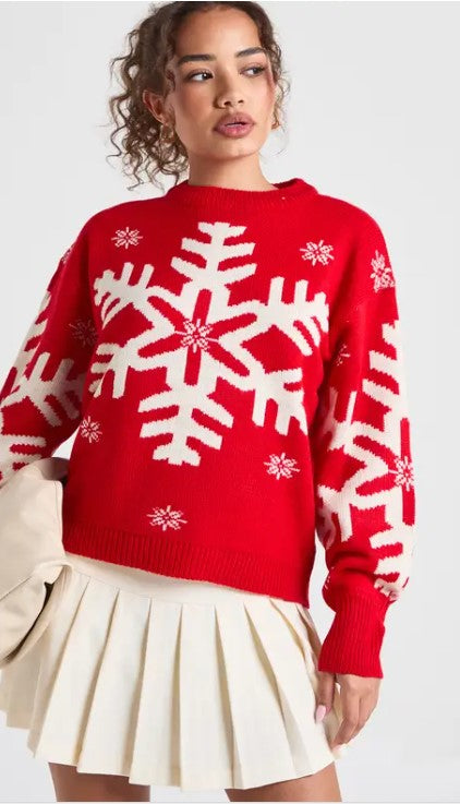 Snowflake Christmas Sweater
