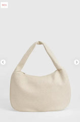 Textured Luxe Tote Bag