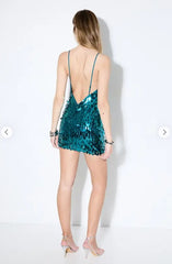 🔥 Dazzle Teardrop Sequin Party Mini