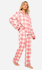 ✨ Holiday Comfort Oversized Flannel Pajama Set