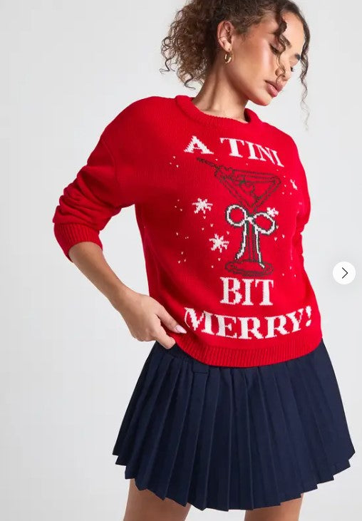 Eliana Paris A Tiny Bit Merry Christmas Jumper ✅