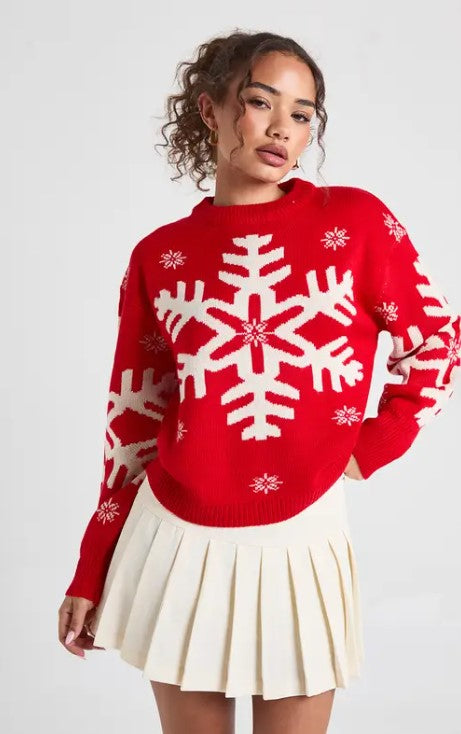 Snowflake Christmas Sweater