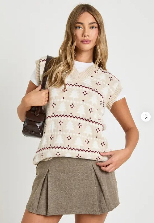 Eliana Paris Knitted Christmas Tree Cardigan ✅