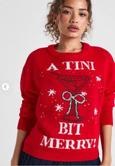 Eliana Paris A Tiny Bit Merry Christmas Jumper ✅