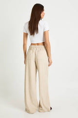 Corduroy Wide Leg Trousers