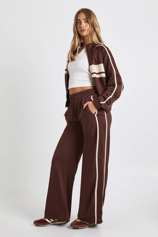 Side Stripe Straight Leg Jogger