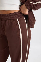 Side Stripe Straight Leg Jogger
